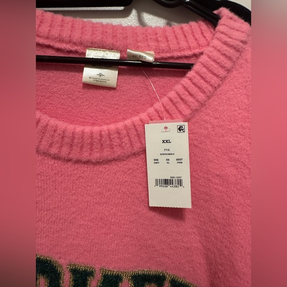 Wicked Women’s XXL Official Pink Sweater Limited Ed *LAST ONE*Cozy Glinda Pink - Picture 4 of 8